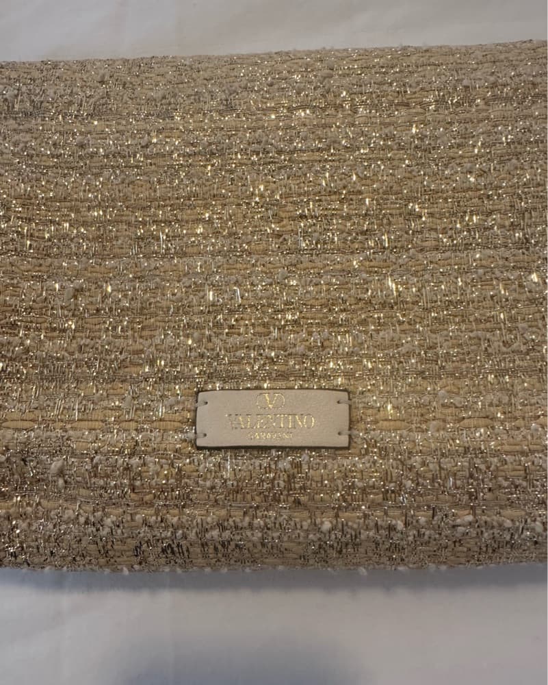 Valentino Metallic Studded Crossbody Bag - Image 2