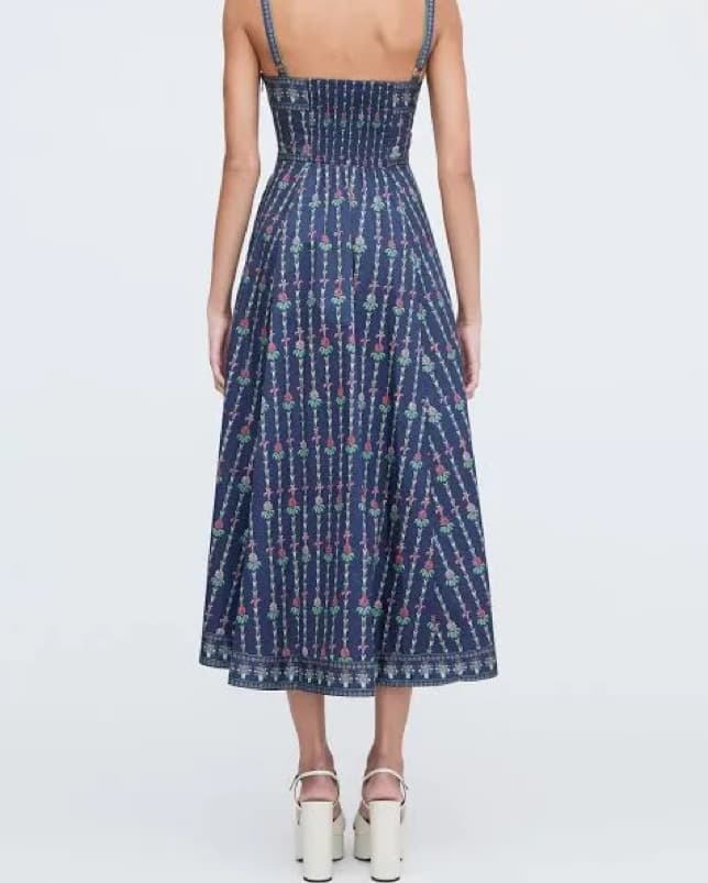 Hill House Navy Margot Dress - Image 3