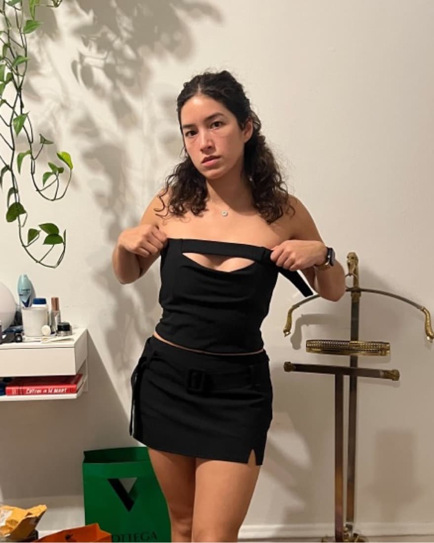 Tae Park Strapless Belt Top + Skort - Image 2