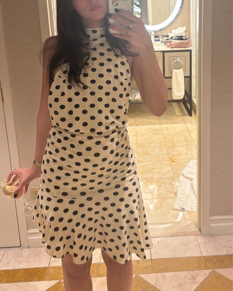 Miaou Polka dotted Dress - Image 2