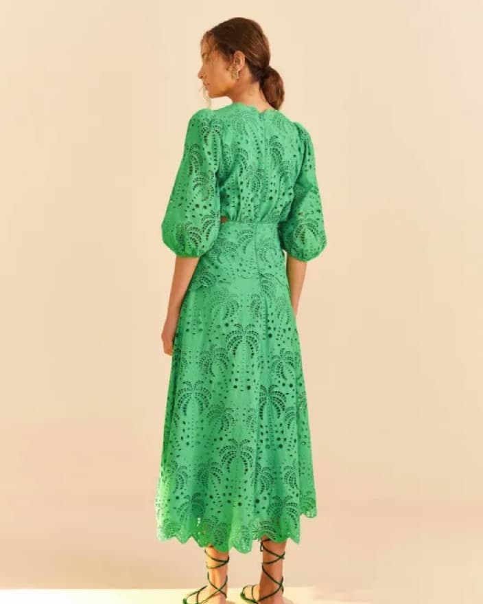 Green Farm Rio Dress - Image 2