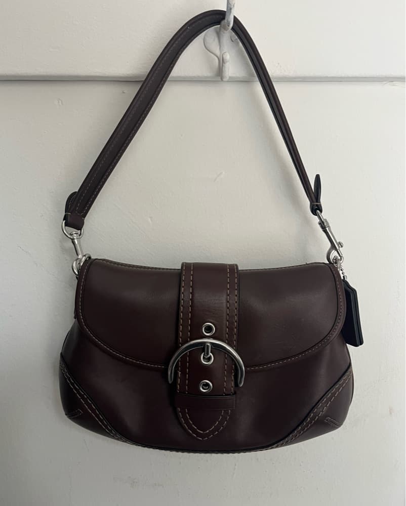 Coach Brown Soho Shoulder Bag - Image 1