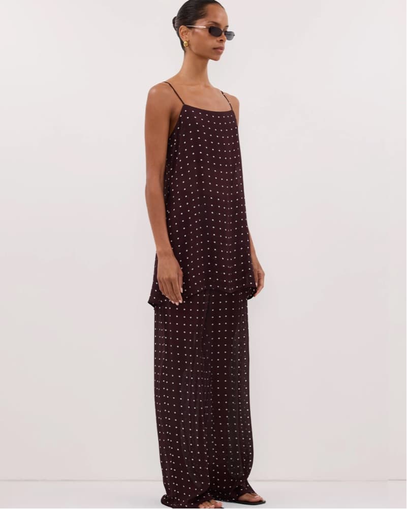 Brown Polka dot set - Image 2