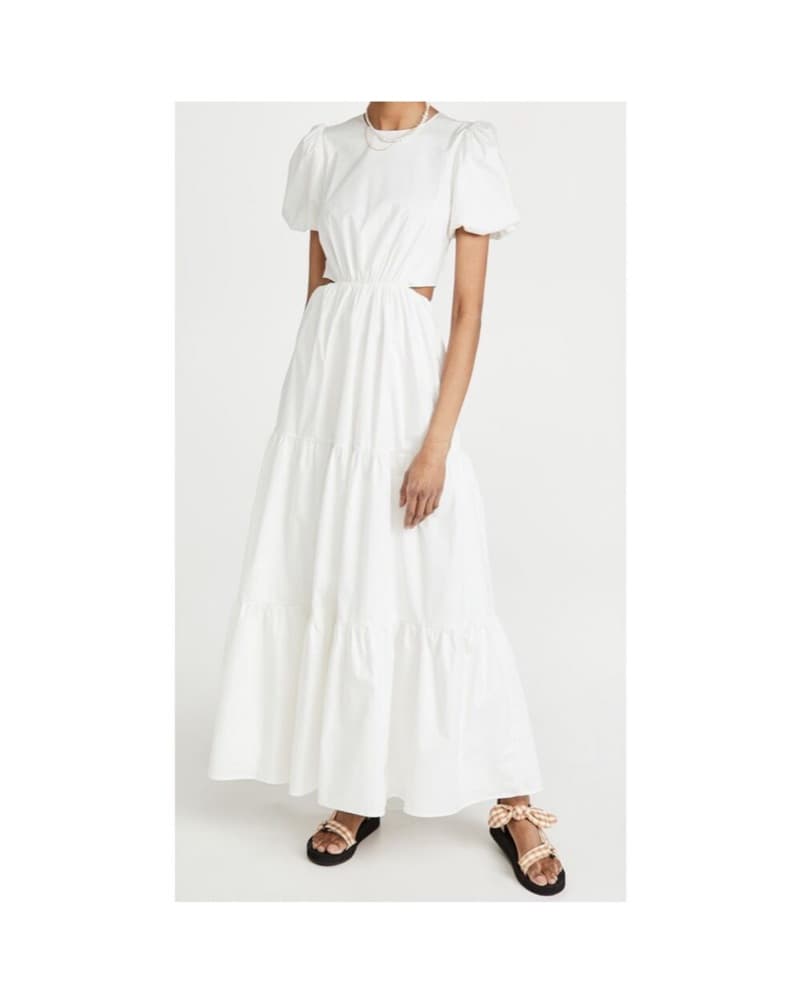 White Maxi Dress  - Image 1