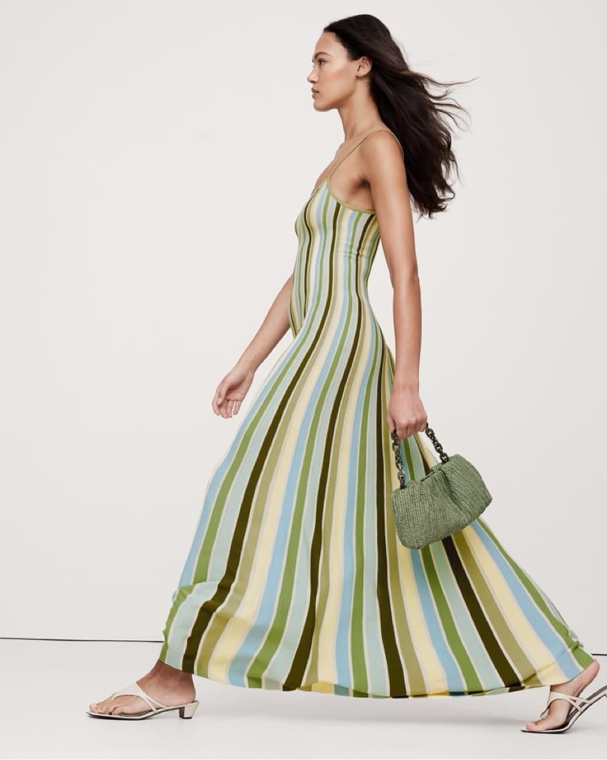 Banana Republic Sculpted Stripe Dress  - Image 2
