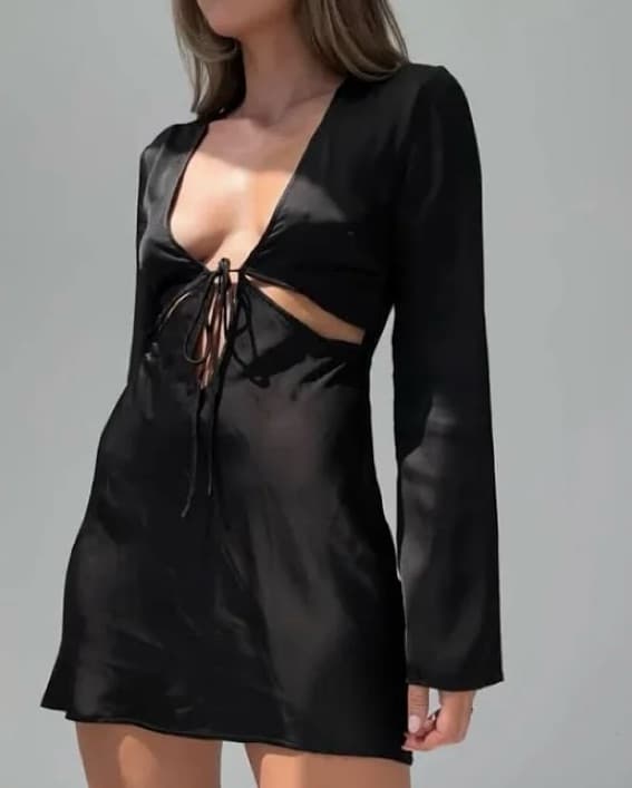 High Hoops Mini Dress - Image 2