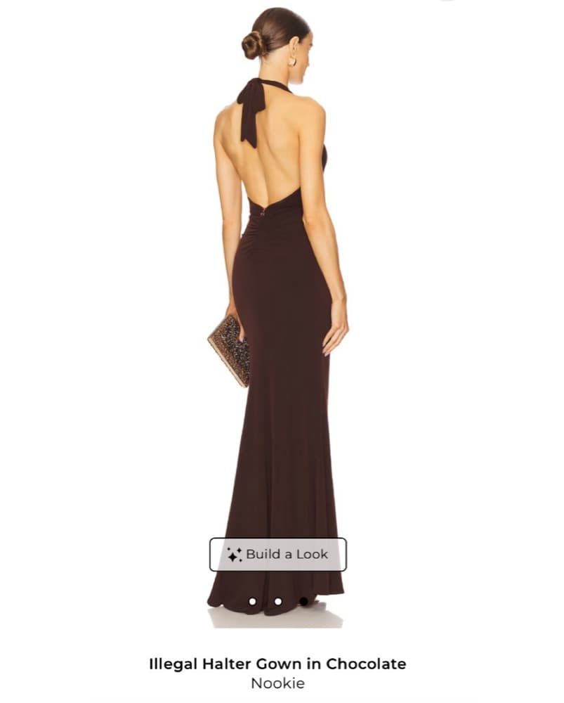 REVOLVE - Nookie Illegal Halter Gown - Image 6