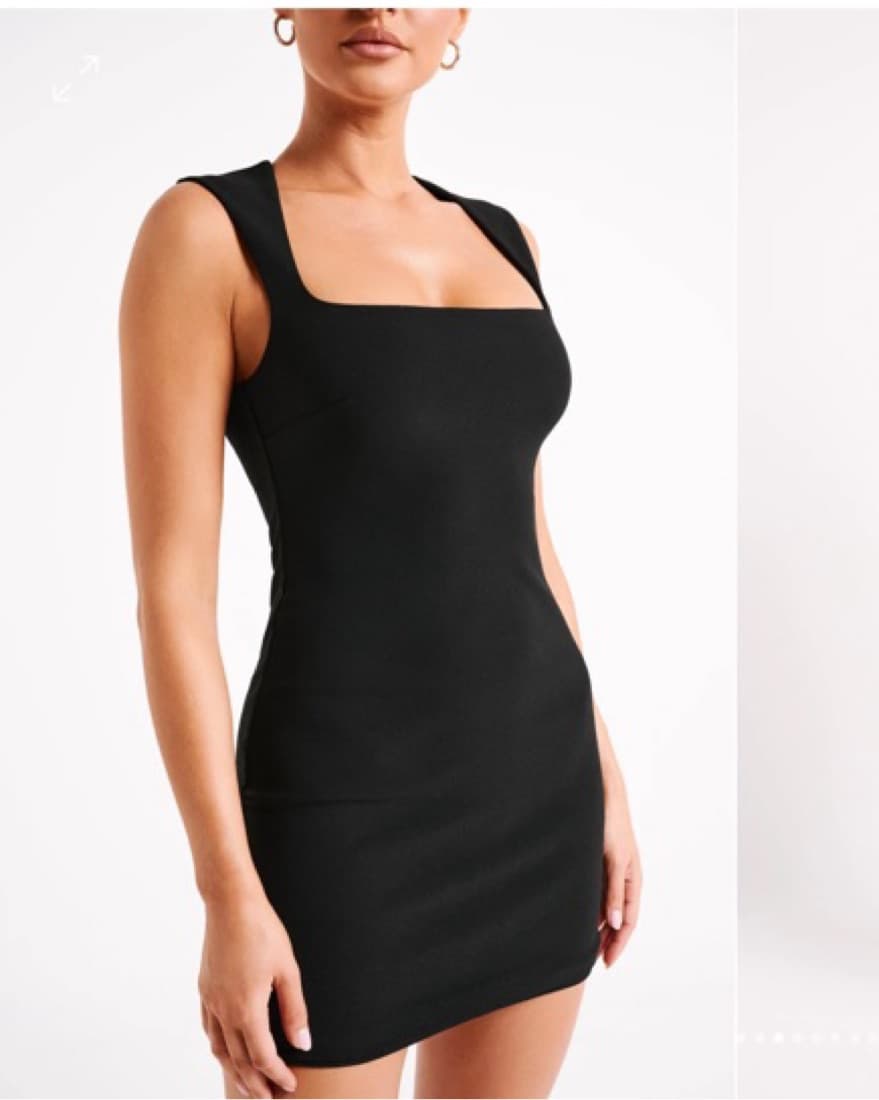 Classic black Dress - Frida From Meshki - Image 4