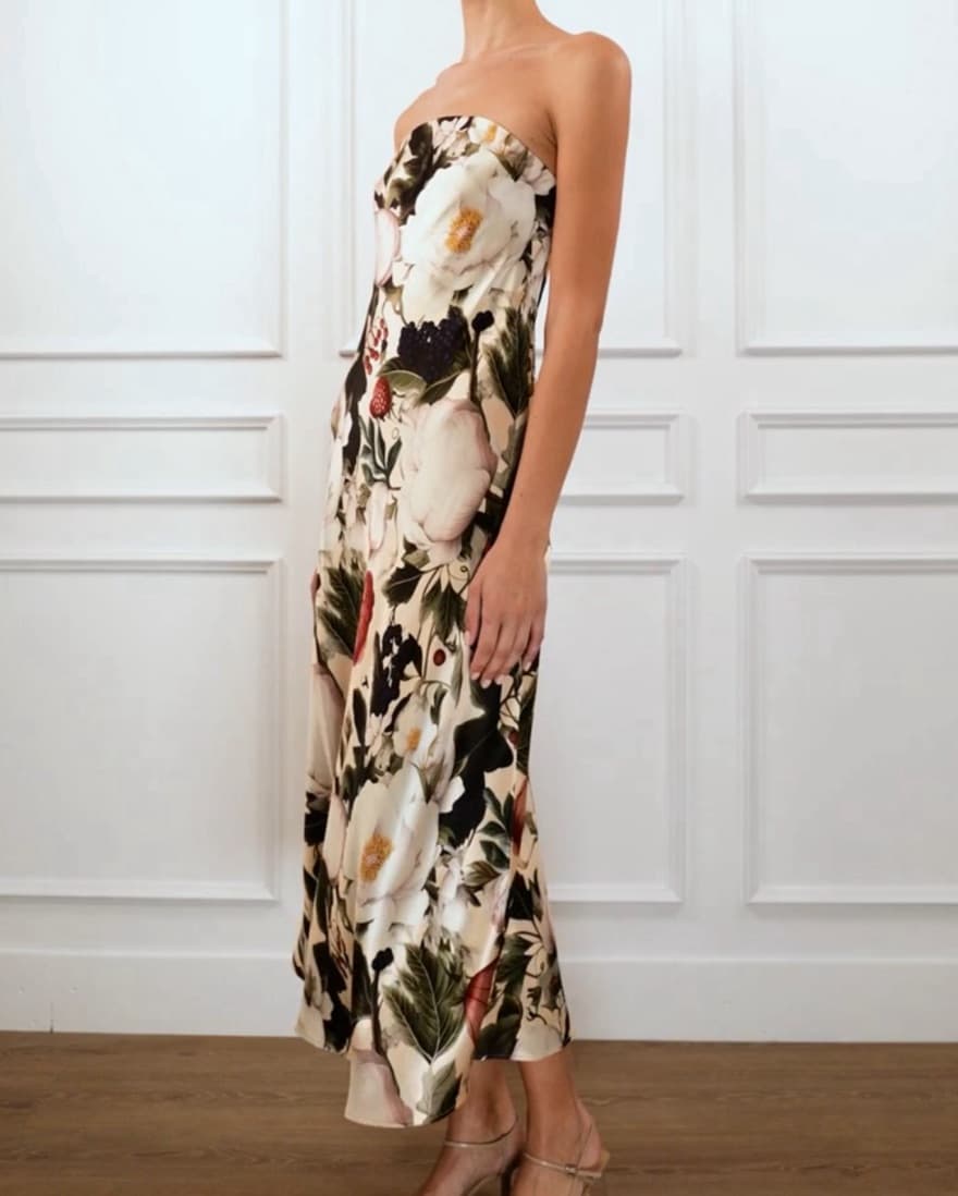 $425 Cami NYC Midi Slip Dress  - Image 1