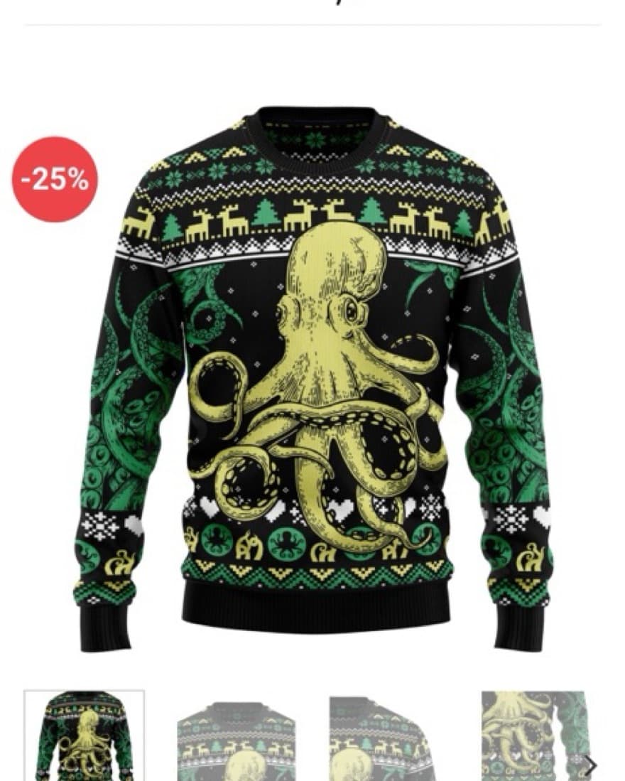 Octopus Sweater  - Image 1