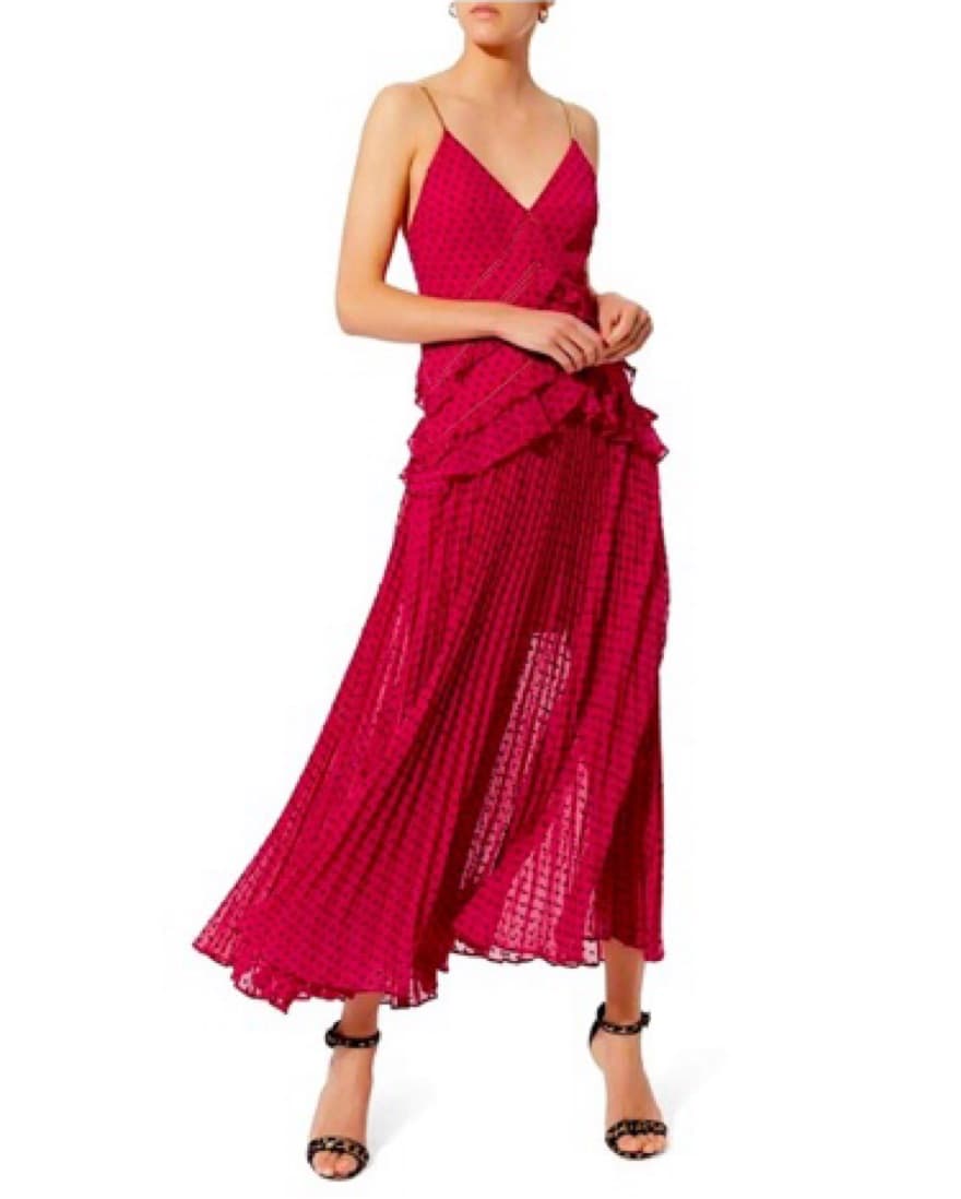 SELF PORTRAIT Fuschia Gown - Image 1