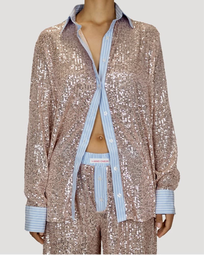 Handover Sequin Set Pink/Rose Gold - Image 1