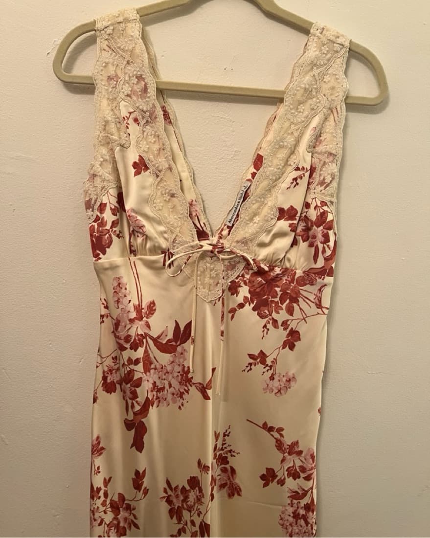 Abercrombie Lace Slip Dress - Image 4