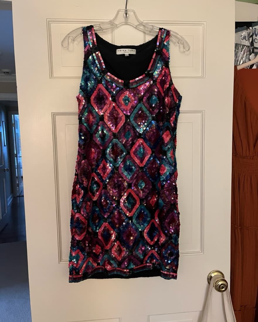 Trina Turk All Eyes On Me Sequin Dress  - Image 4