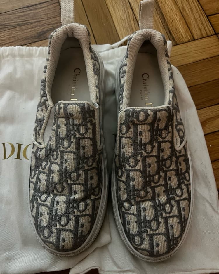 Dior Slip On Sneakers - Image 3
