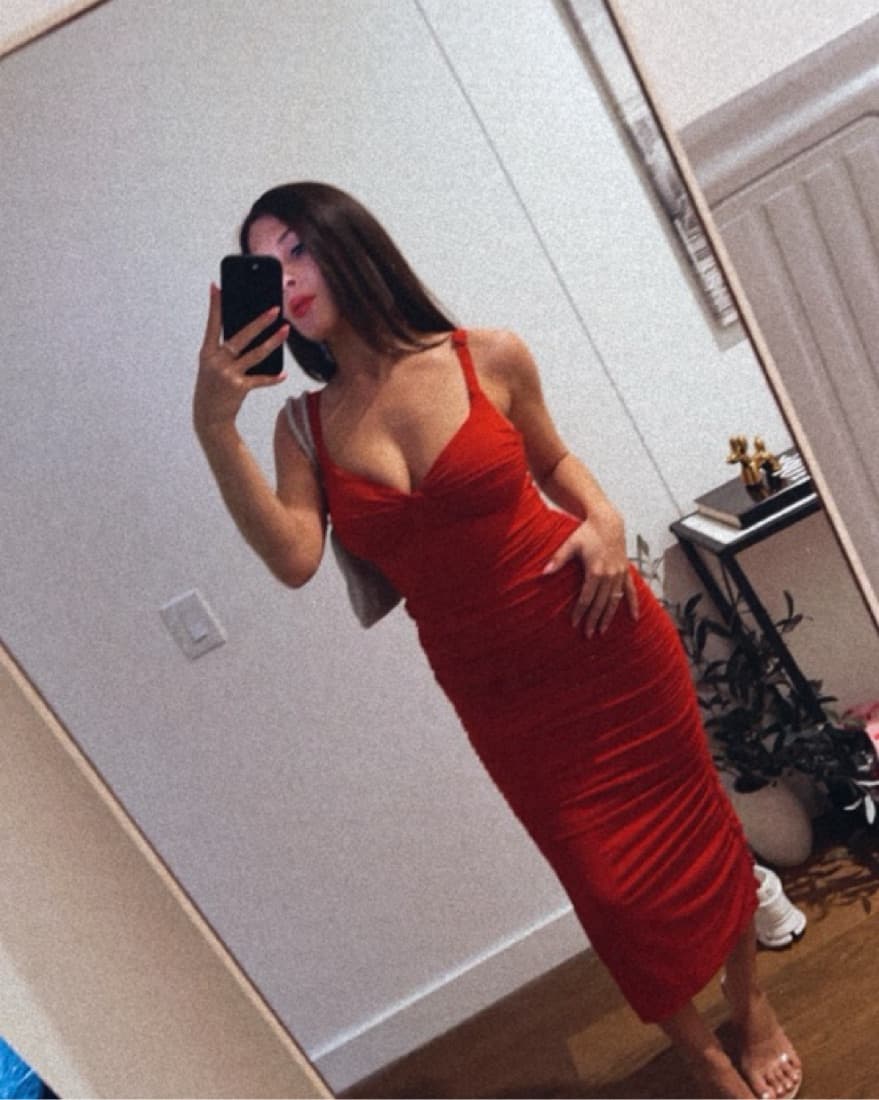 SO REMARKABLE MAXI DRESS RED - Image 2