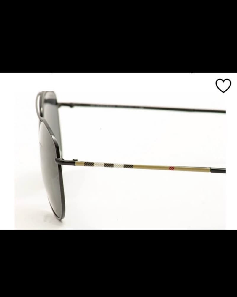 Authentic Burberry Aviator Sunglasses - Image 4