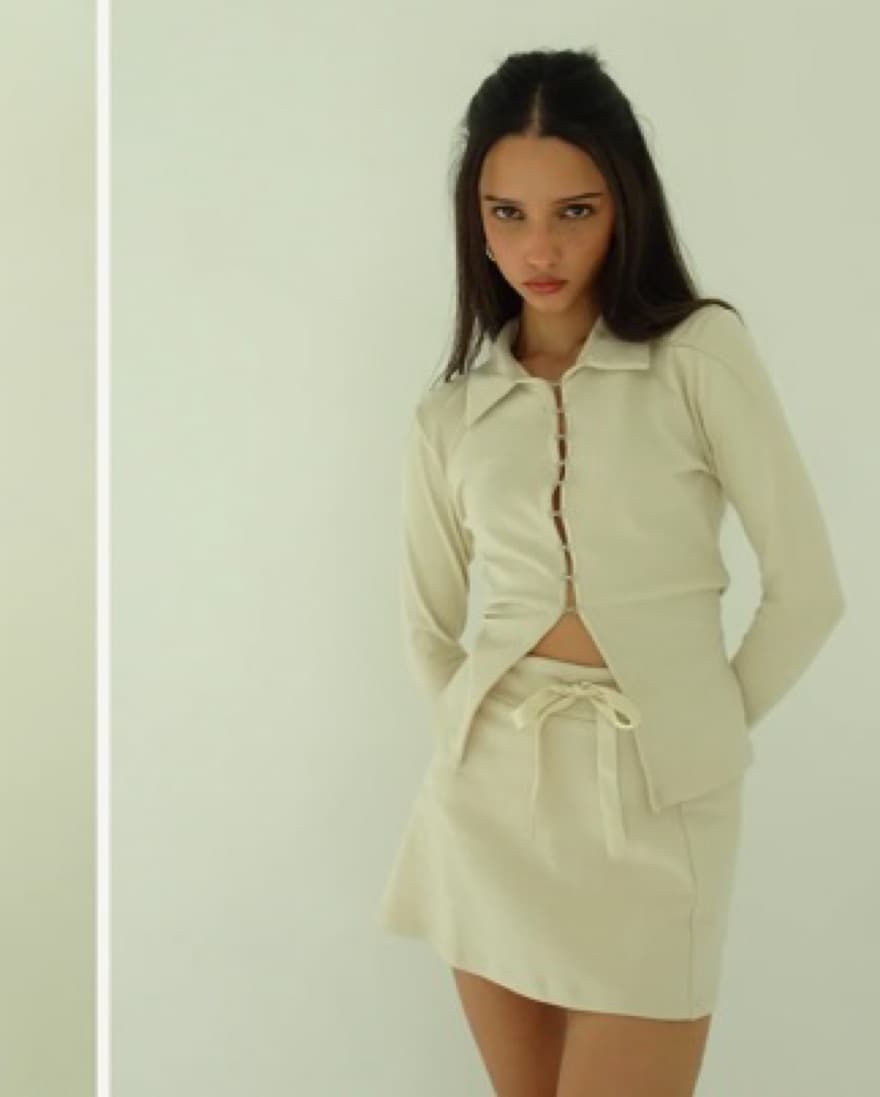 Amelie Teje Ribbon Top - Image 2