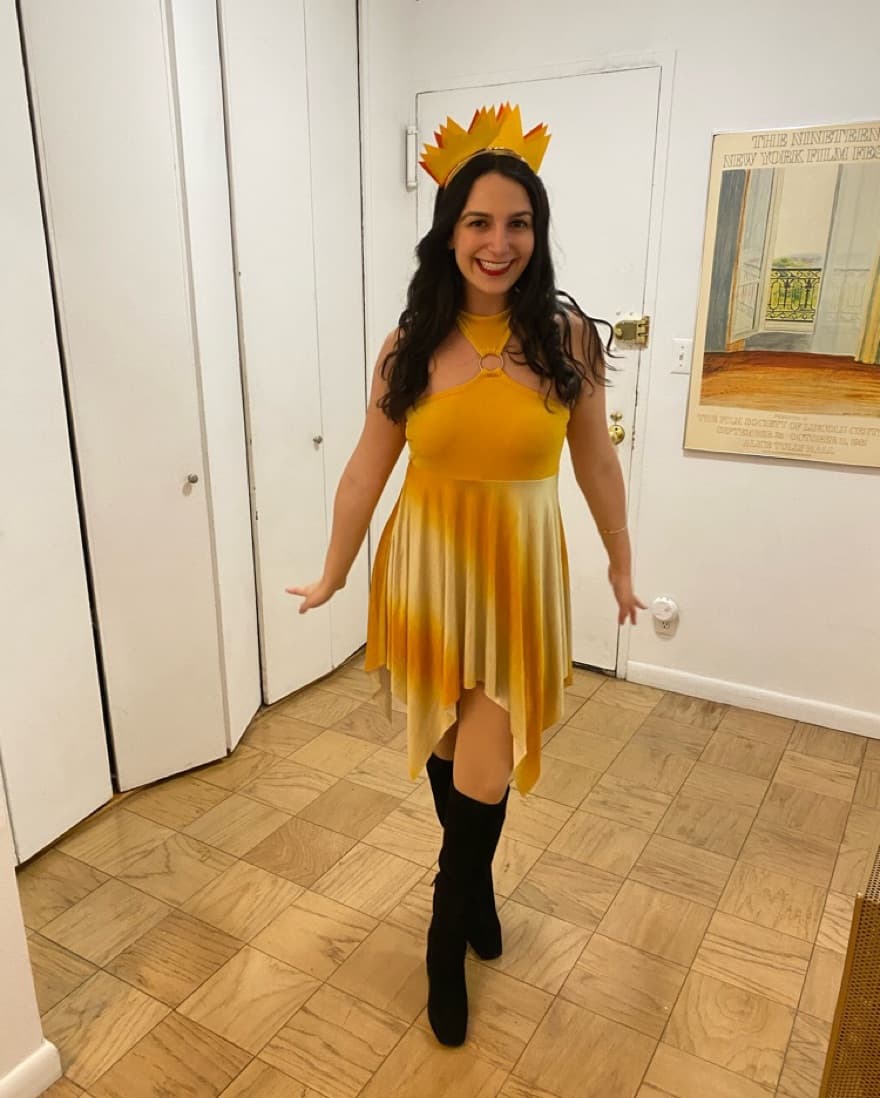 Yellow Costume/70s Disco Costume - Image 2