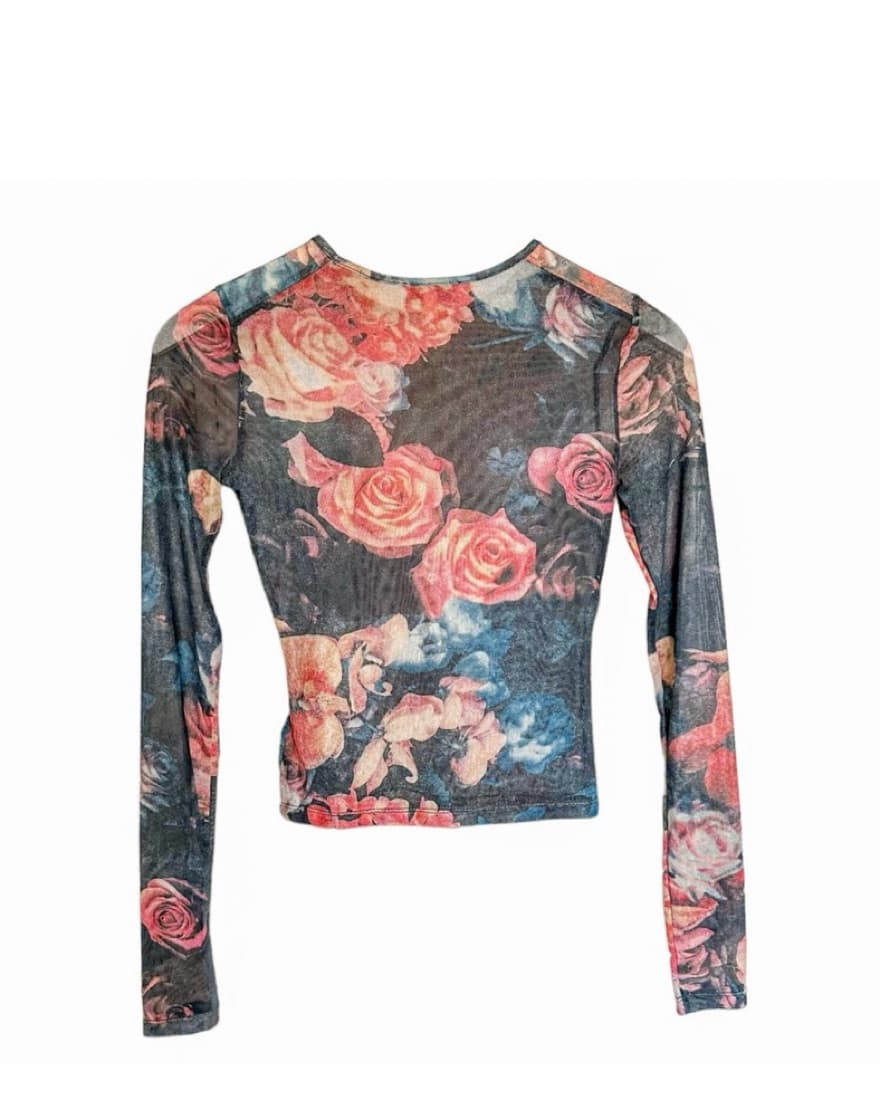 Miaou Rose Sheer Top - Image 6