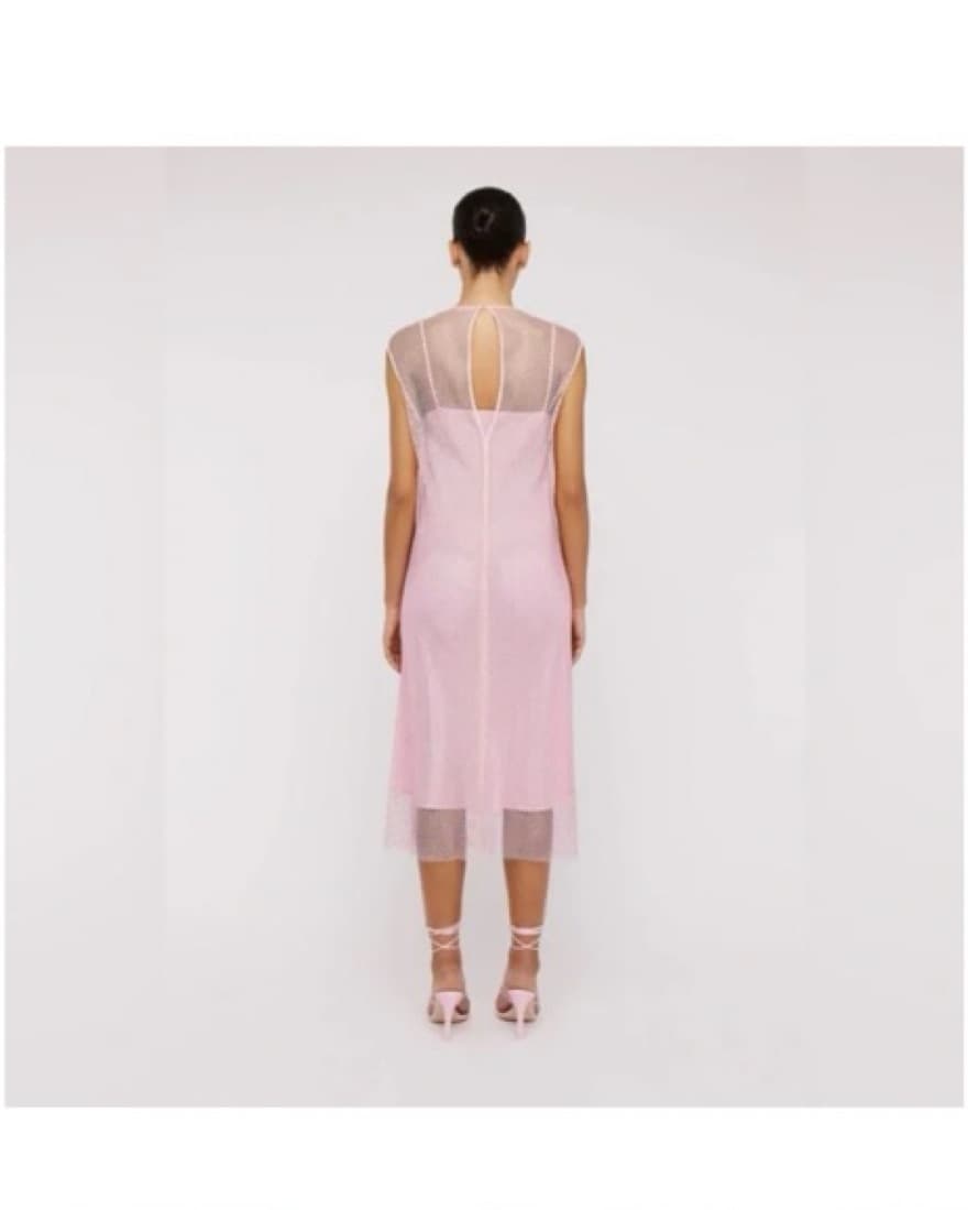 Scanlan Theodore DIAMANTE MESH DRESS PAL - Image 4