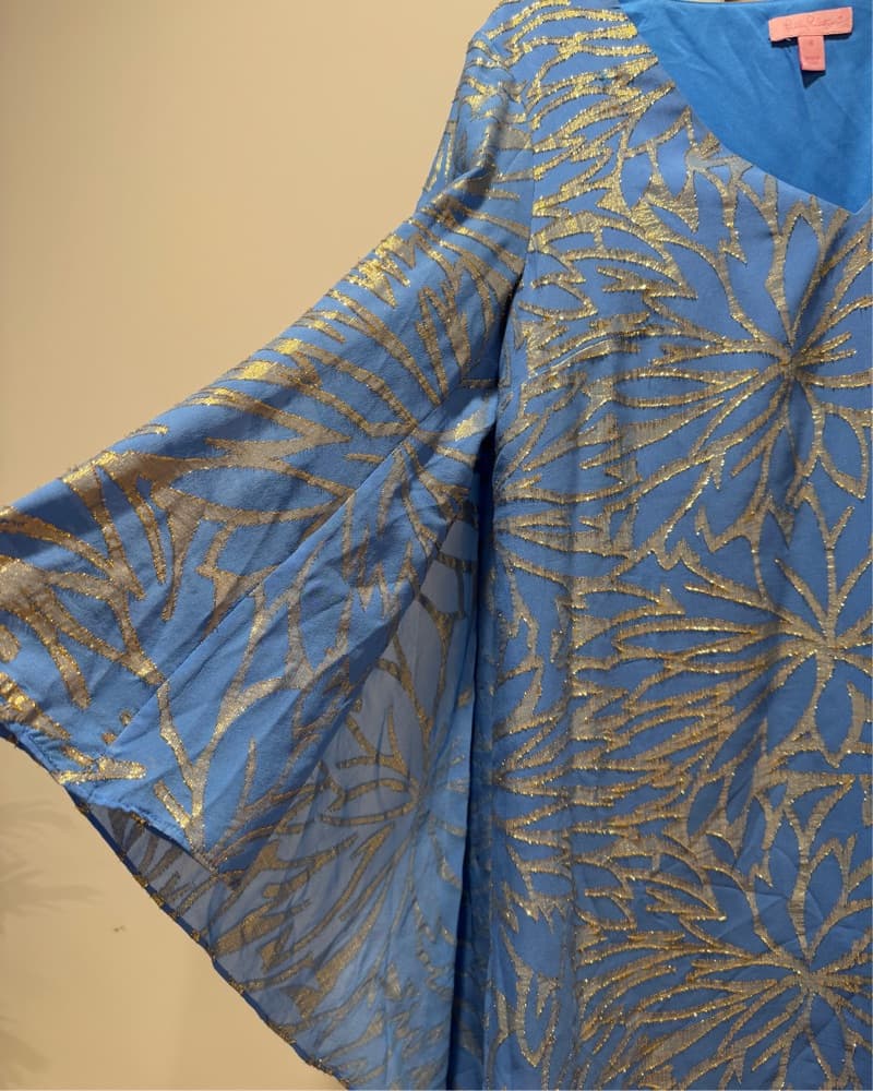 Lily Pulitzer Miri Silk Caftan Dress - Image 5
