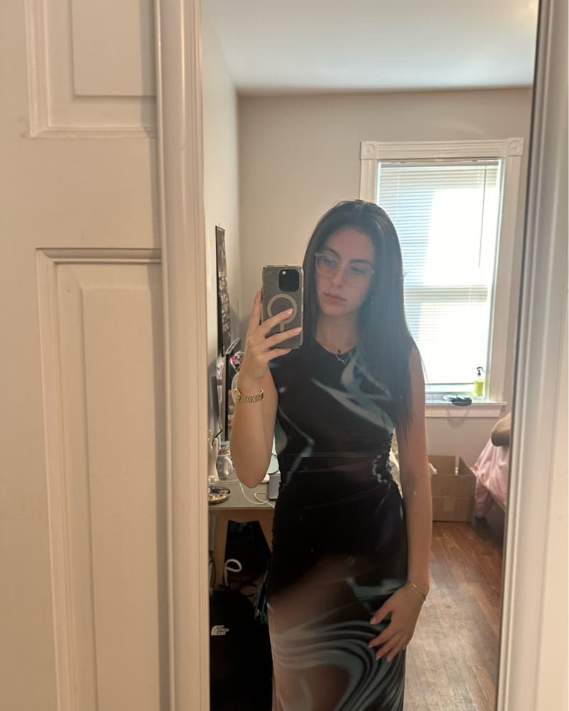 Midi Mesh Zara Dress - Image 1