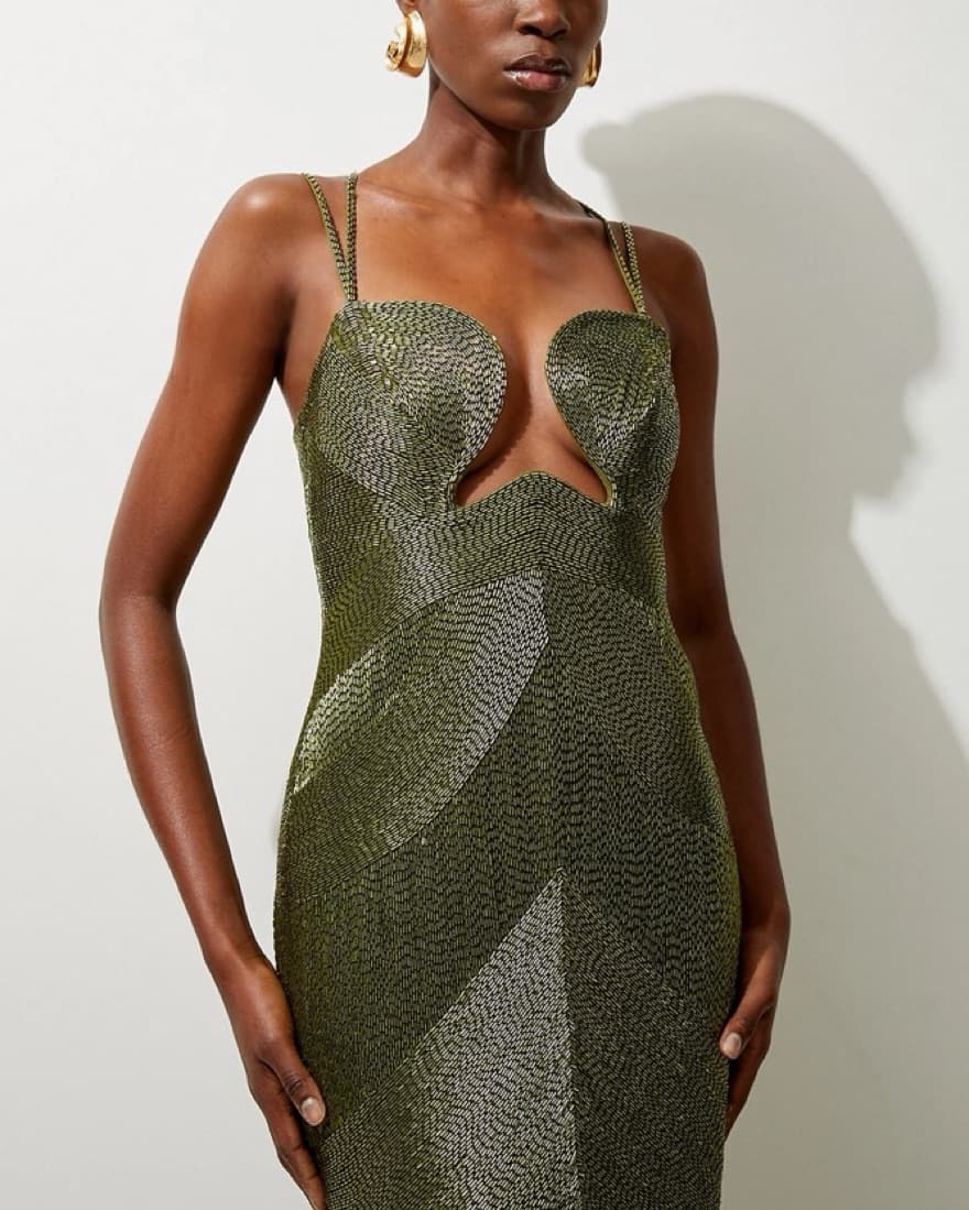 Beaded Midi Dress - Image 5