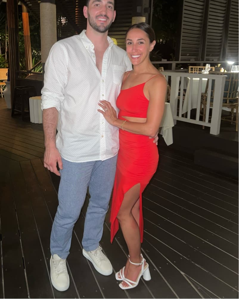 Red Cut Out Fitted Midi Dress - Image 3