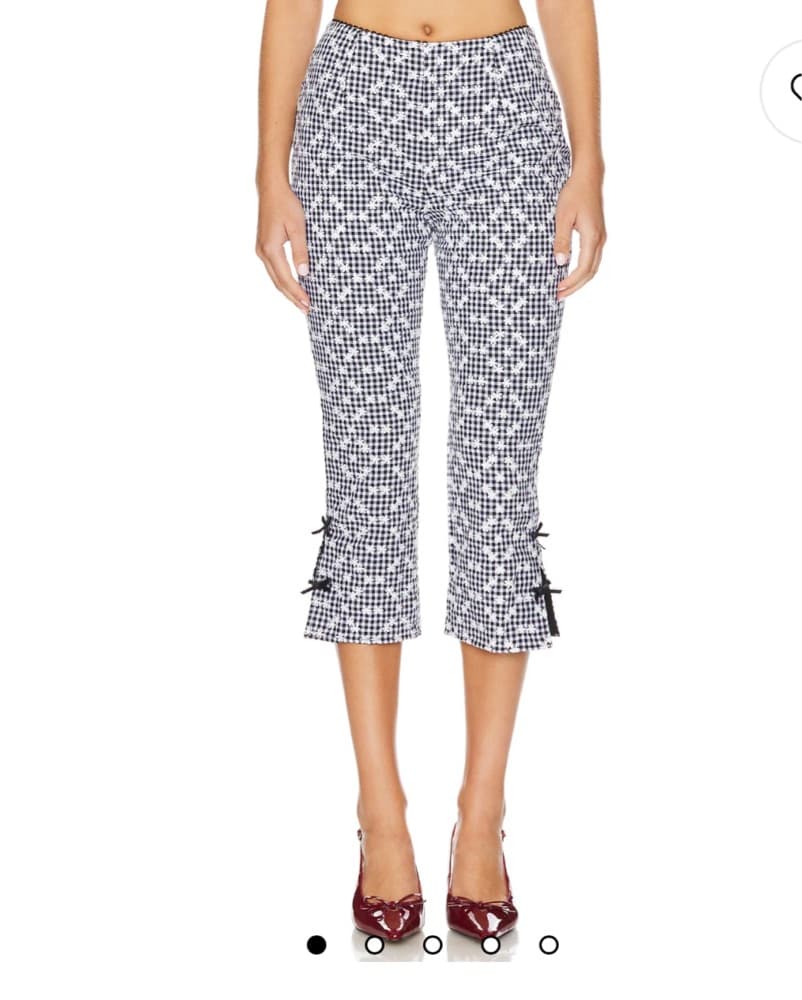 For Love & Lemons Capri Gingham Set - Image 3