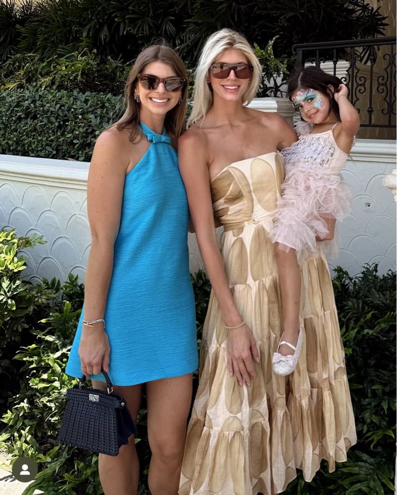 Alexis Tiered Dress in Soft Beige Tones - Image 4