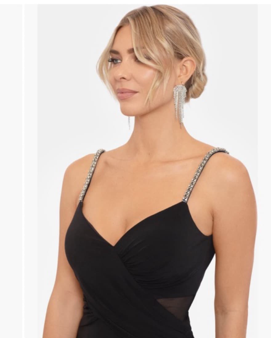Xscape Mesh insert Gown  - Image 3