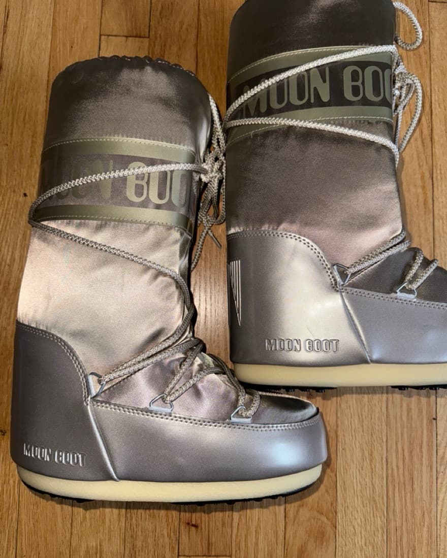Moon Boots Platinum Icon Glance Tall  - Image 4