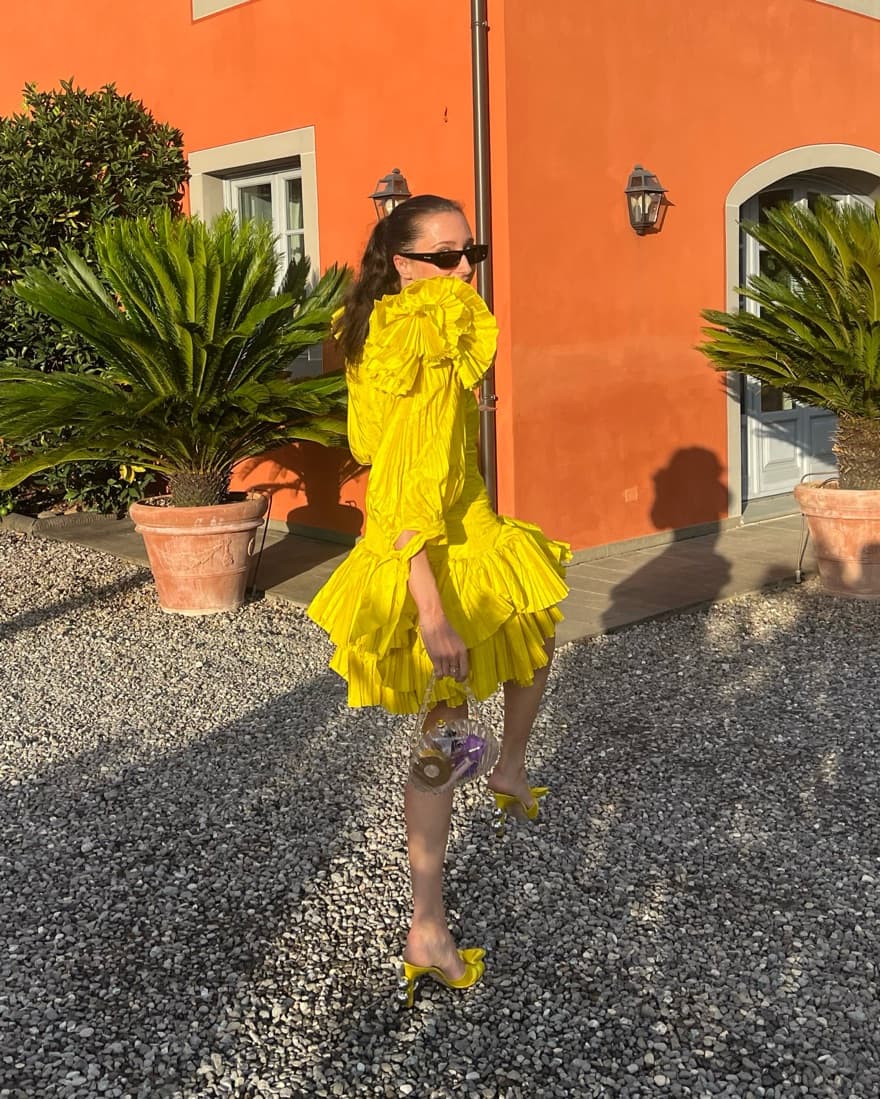 Gucci Yellow Cocktail Dress 💛 - Image 3