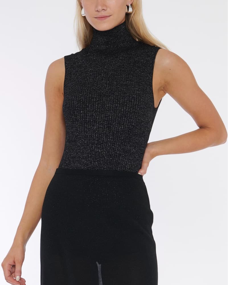  Thong Bodysuit and Sheer Maxi Skirt - Image 3