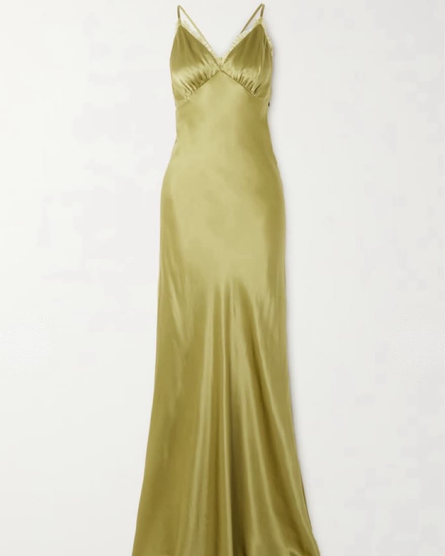 $450 Reformation Silk Dress - Image 4