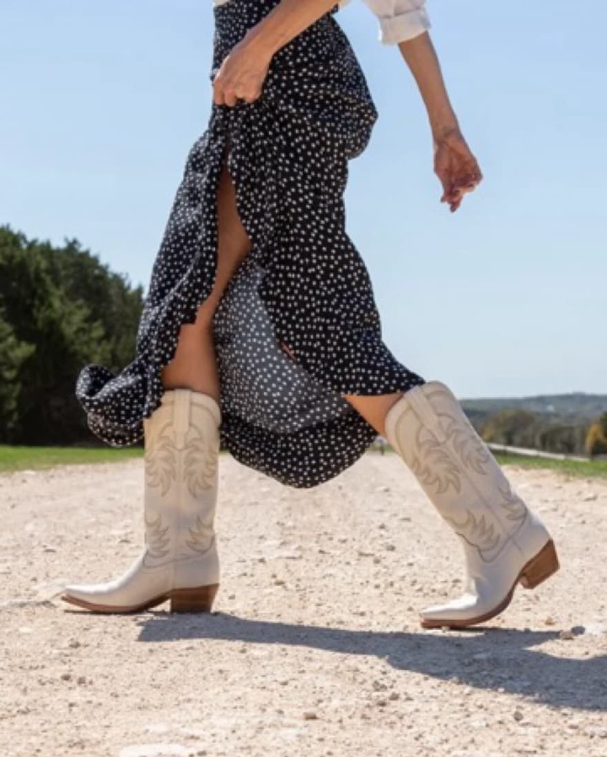 Tecovas White Annie boots - Image 1