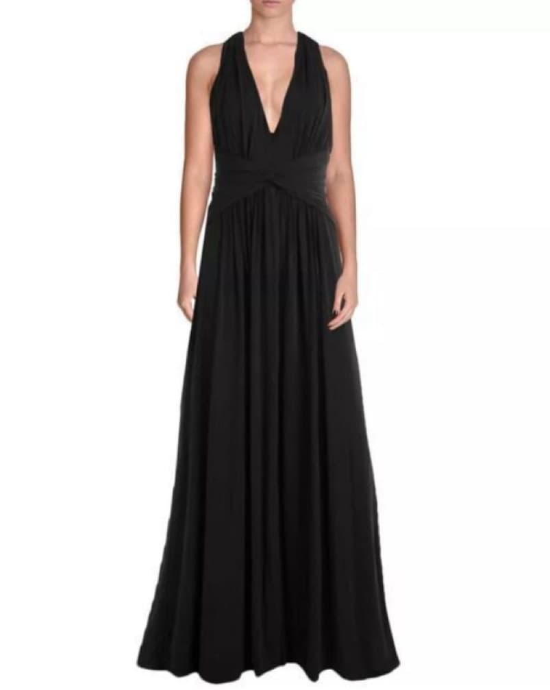 BCBG Black Halter Maxi Dress - Image 1