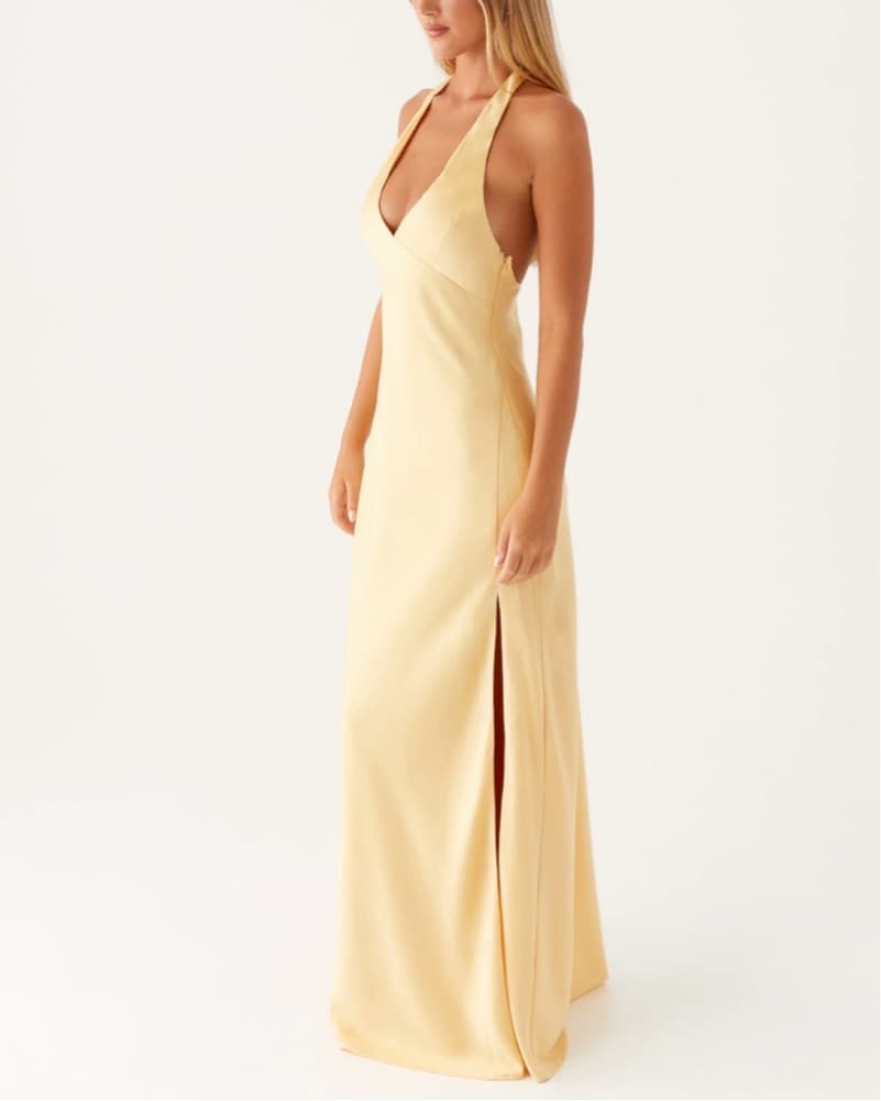 Halter Neck Maxi Dress - Image 4