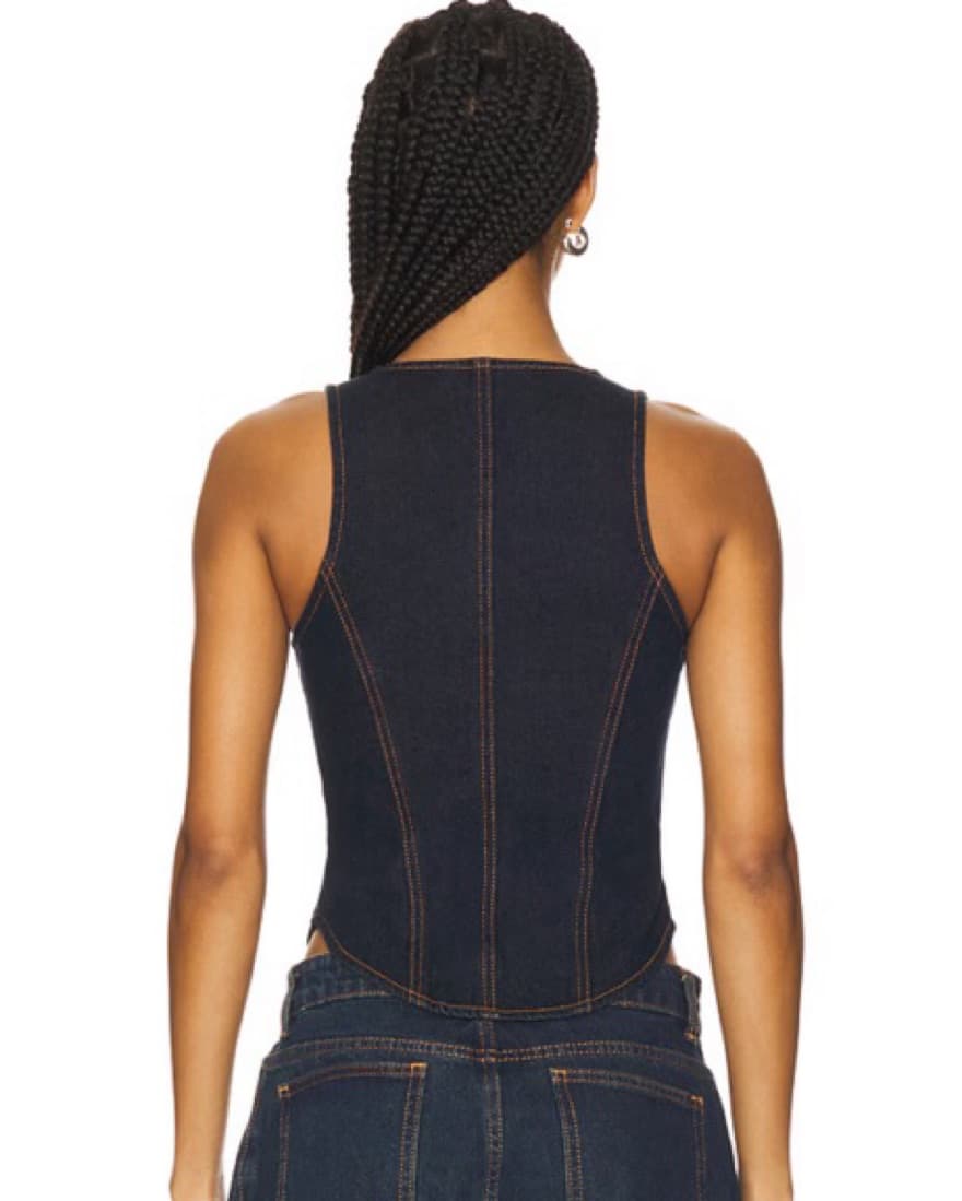 Denim Corset Top - Image 2
