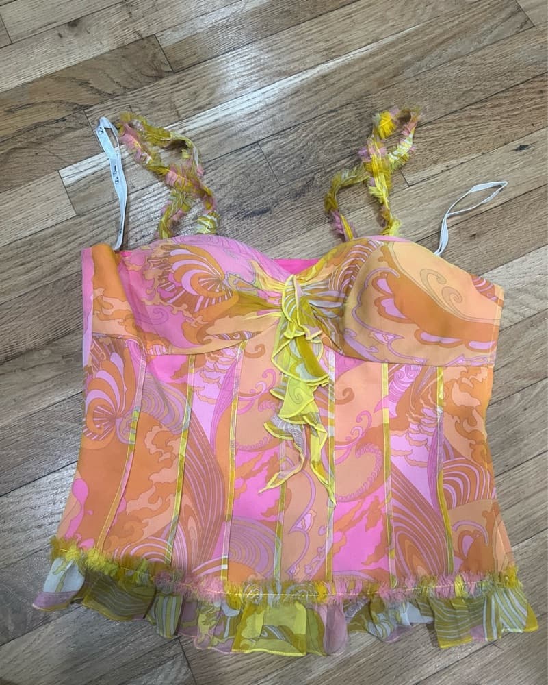 Mermaid/70s halloween costume top - Image 1