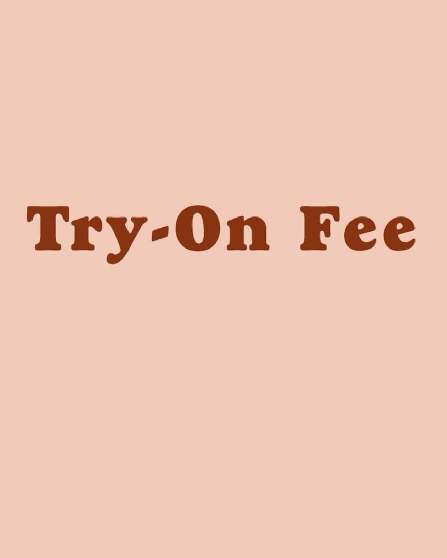 Try On Fee - Image 1