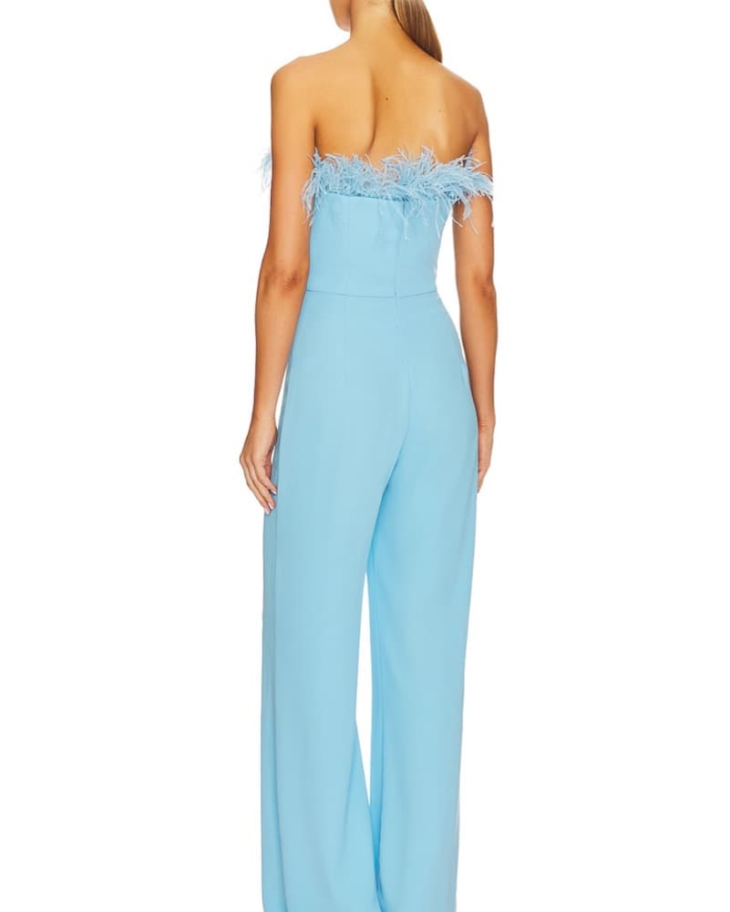 Amanda Uprichard Feather Jumpsuit - Image 3