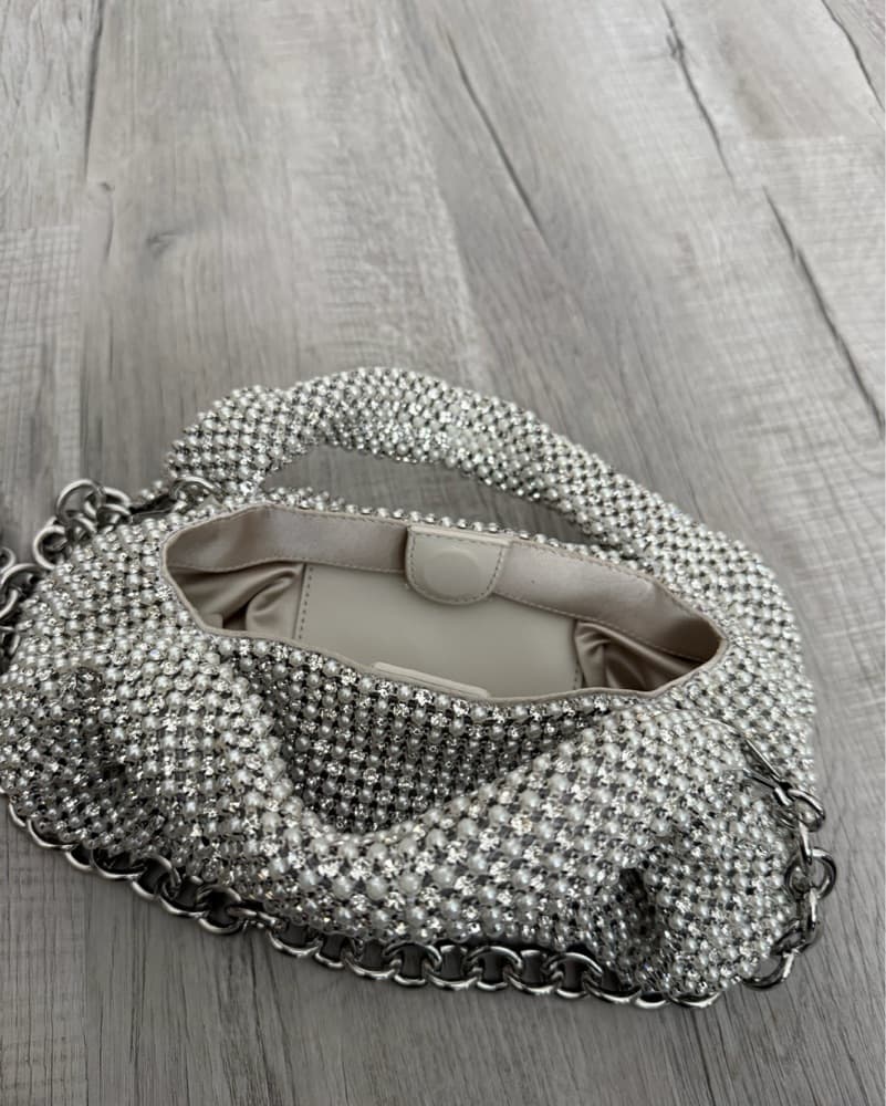 Glamorous Rhinestone Clutch Purse - Image 2