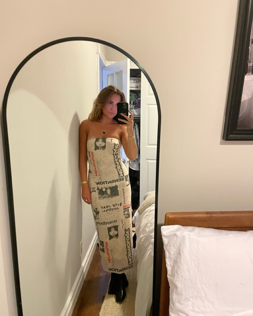 With Jean Franki Midi Dress - Image 1