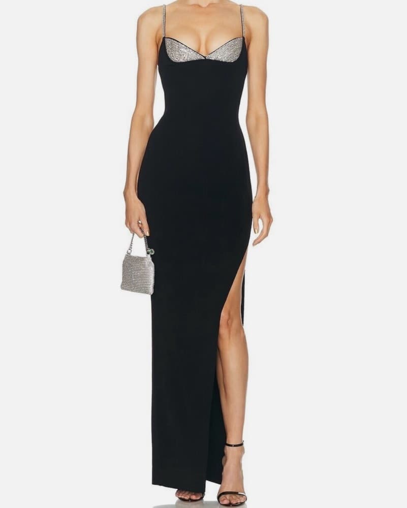 Balmain Thin Strap Gown - Image 1