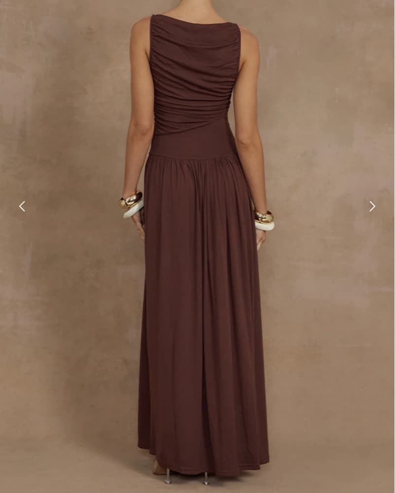 Runaway the Label Brown Maxi Dress 🤎 - Image 2