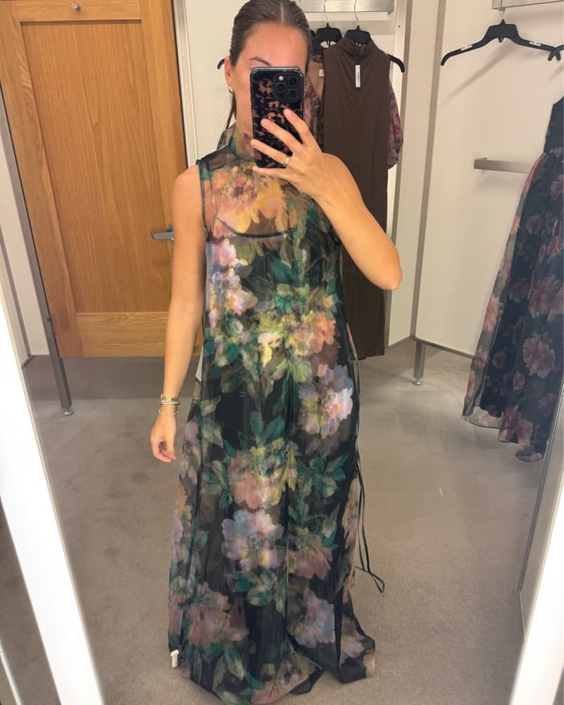 Julia Jordan Overlay Dress - Image 3
