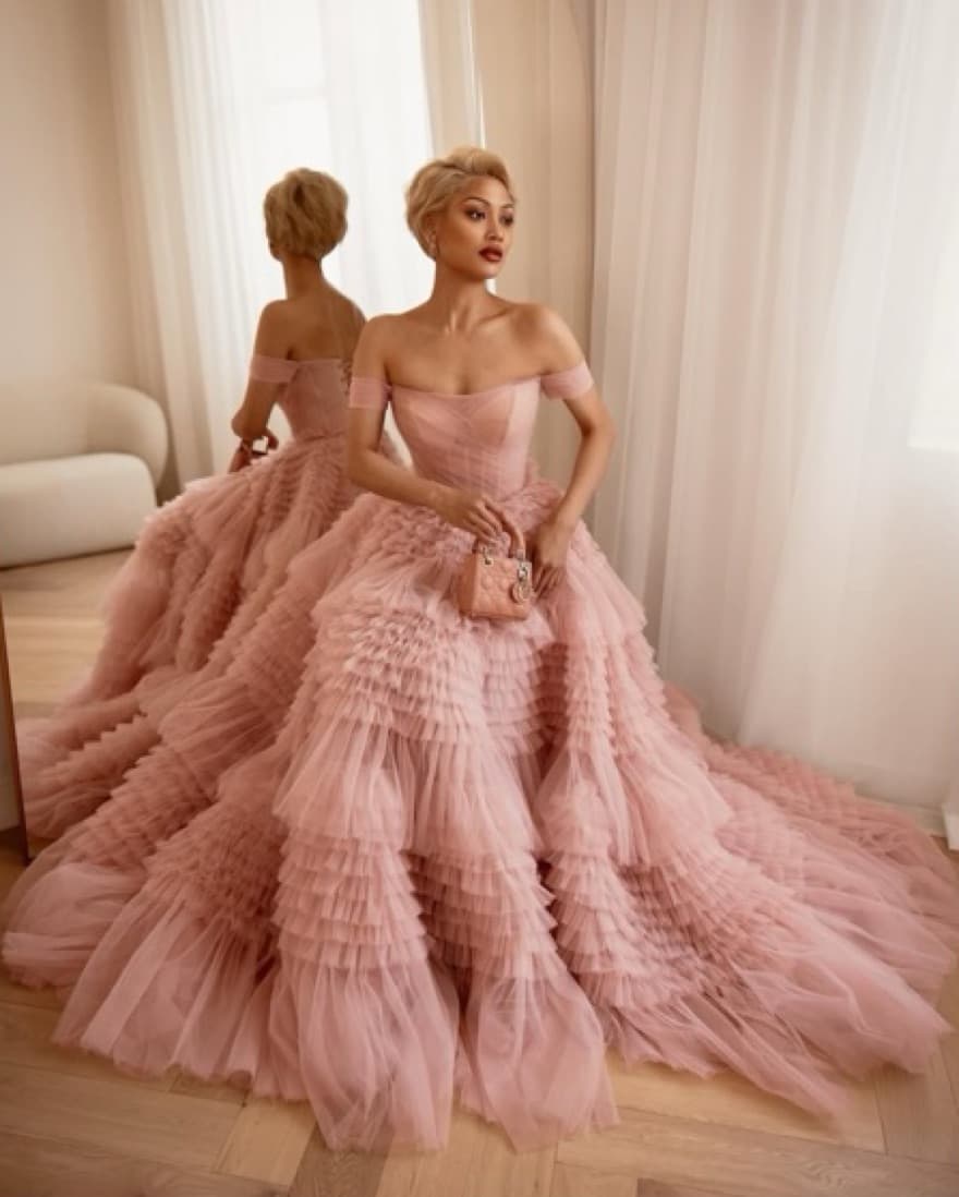 920$ Milla Misty Rose Gown - Image 2