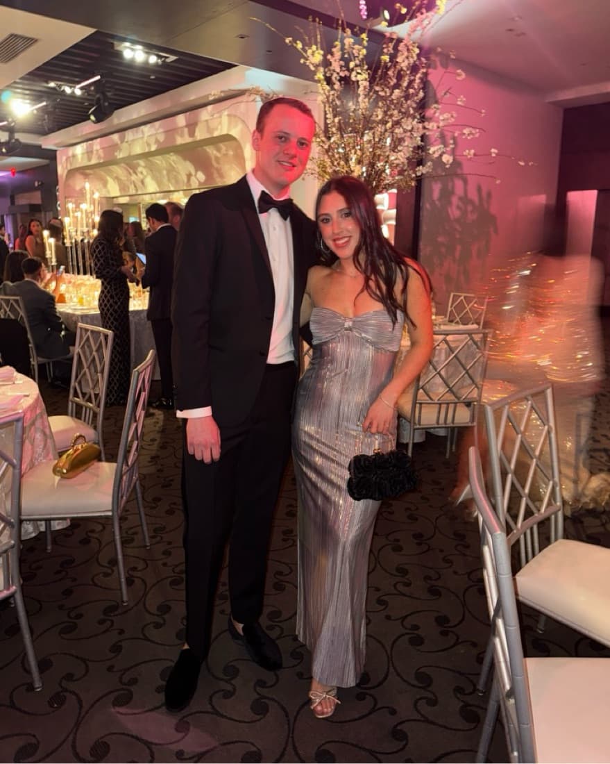 Lovers and Friends Silver Dress - Image 1